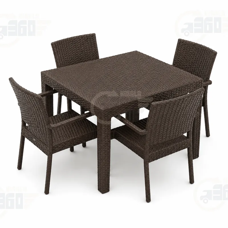 Rattan Masa Sandalye Model 4